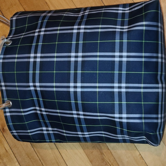 BURBERRY NOVA Nylon Tote.  Blue Label, Burberry.  Pre-loved. - Picture 7 of 16